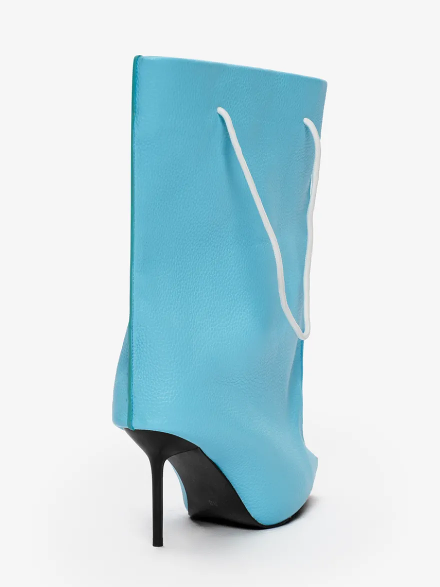 Bottes à talons hauts et bout pointu pour femme