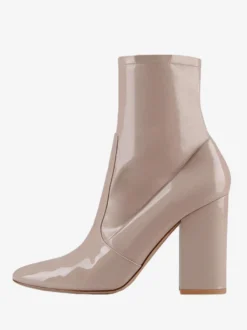 Bottines noires à bout pointu et talon épais pour femmes chaussures