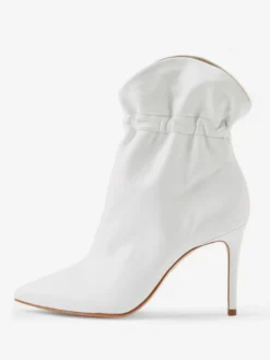 Bottines noires à talons hauts et bout pointu pour femmes