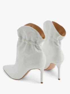 Bottines noires à talons hauts et bout pointu pour femmes