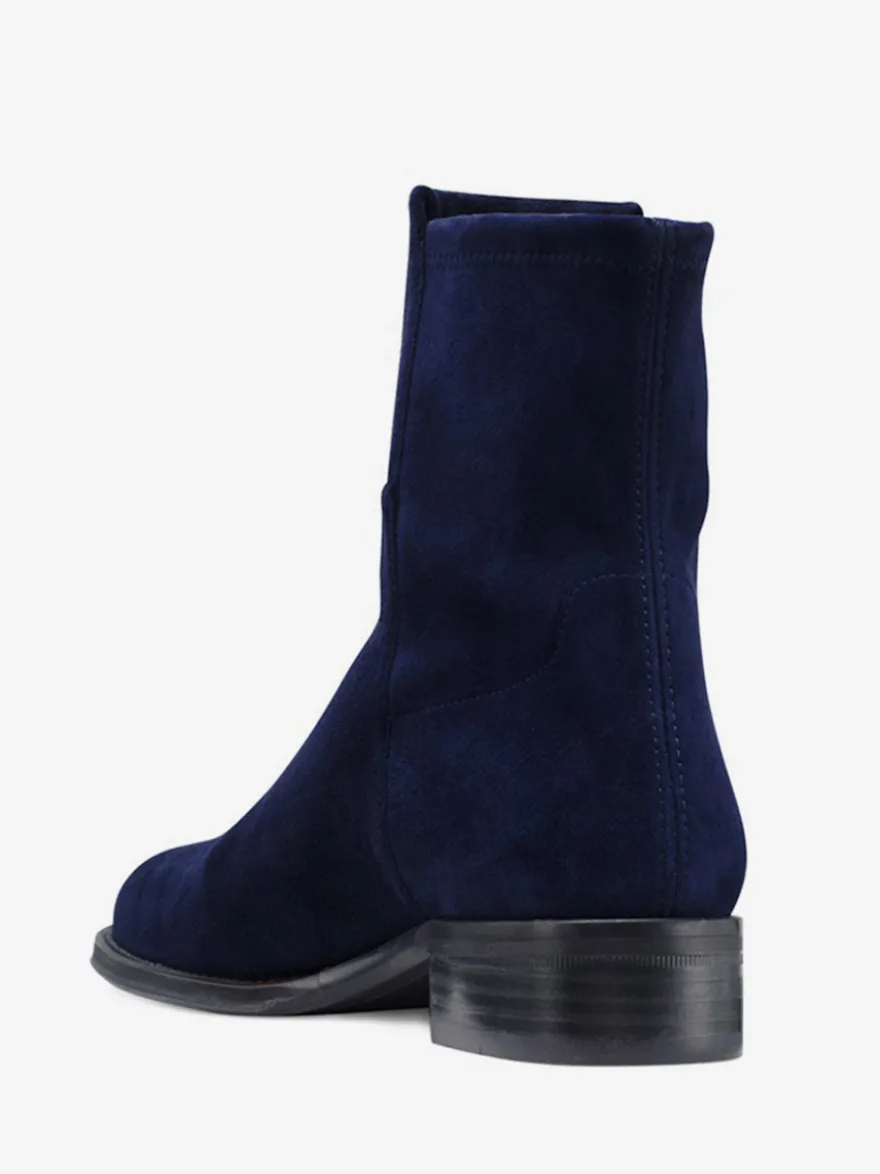 Bottines plates à bout pointu pour femmes chaussures