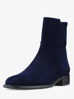 Bottines plates à bout pointu pour femmes chaussures