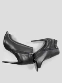Bottines à talons hauts Bottines à talons aiguilles à bout ouvert
