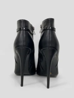 Bottines à talons hauts Bottines à talons aiguilles à bout ouvert