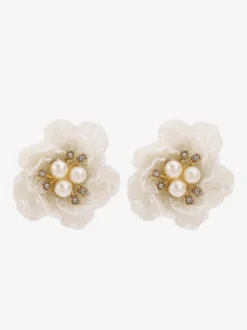 Boucles d'oreilles Camellia Pearl pour femme 2026