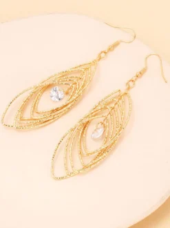 Boucles d'oreilles de mariée Bijoux de mariée