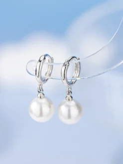 Boucles d'oreilles en perles vintage pour femmes 2026