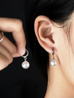 Boucles d'oreilles en perles vintage pour femmes 2026