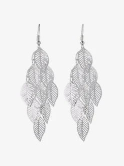 Boucles d'oreilles à feuilles creuses superposées pour femmes 2026
