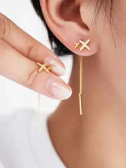 Boucles d'oreilles à pampilles en forme d'étoile à huit branches pour femmes 2026