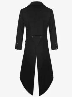 Bouton Vintage Aristocrat Bouton Décor Noir Costumes Retro Pour Homme Déguisements Halloween