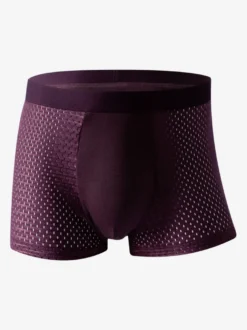 Boxer pour homme pantalon court sous-vêtement confortable noir