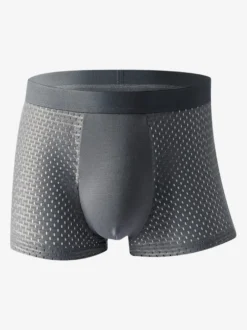 Boxer pour homme pantalon court sous-vêtement confortable noir