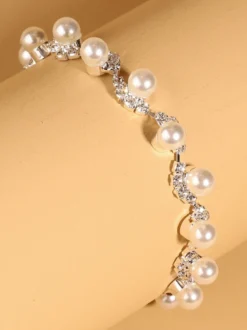 Bracelet Argent Pearl
