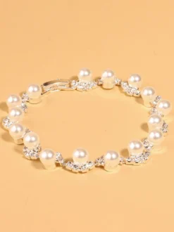 Bracelet Argent Pearl