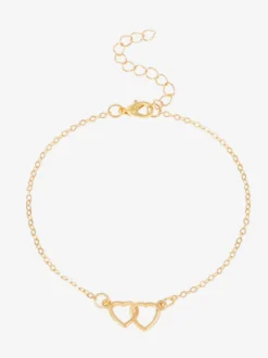 Bracelet de cheville coeur ajouré plage été bracelet de cheville