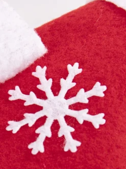 Cache-Tétons Rouges Sexy À Costume Lingerie De Noël Pour Les Vacances
