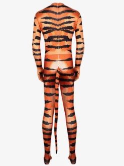 Carnaval Combinaison Tigre Motif Costume Orc Halloween Scène