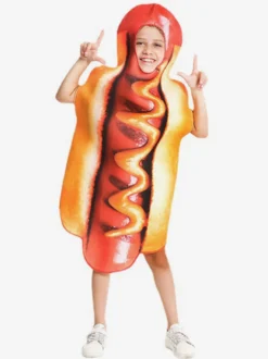 Carnaval Costumes Drôles Enfant Cosplay Hotdog