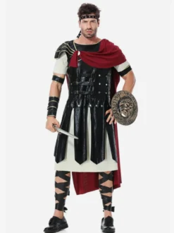 Carnaval Costumes Halloween Gladiateur Adulte Set