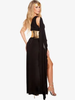 Carnaval Costumes Prêtresse Grèce Blanche Sexy Robes Déesse Polyester