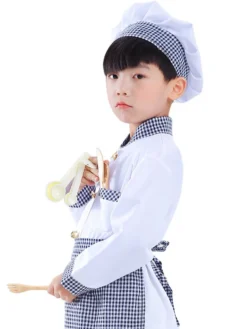 Carnival Chef Kids Cosplay Polyester Set Kids Cosplay Costumes For Childre Costumes Déguisements Halloween