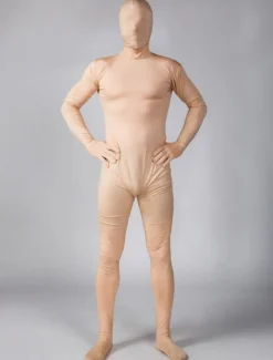 Catsuit Beige Déguisements Halloween Lycra Spandex Unisexe Zentai Costume
