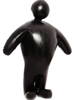 Catsuit latex unisexe noir gonflable Déguisements Halloween