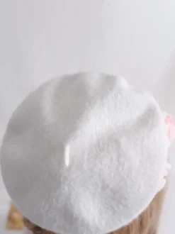 Chapeau Sweet Lolita Accessoire blanc Accessoires Lolita en polyester