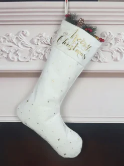 Chaussette Cadeau Arbre Accessoires Sabin de Noël Décoration Noël