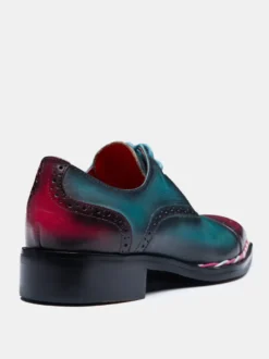 Chaussures de mariage à lacets faites main Debby pour hommes