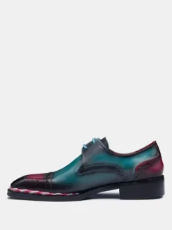 Chaussures de mariage à lacets faites main Debby pour hommes