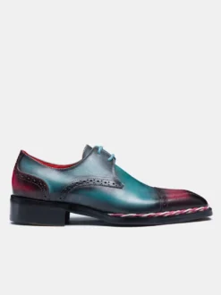 Chaussures de mariage à lacets faites main Debby pour hommes