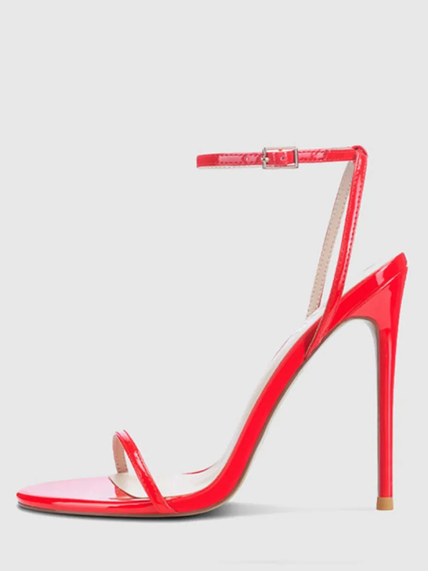 Chaussures de soirée pour femmes Sandales à talons hauts et bout ouvert