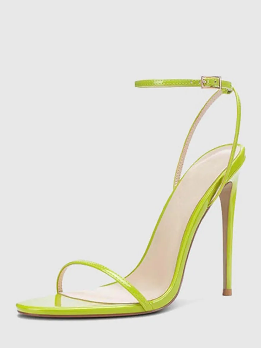 Chaussures de soirée pour femmes Sandales à talons hauts et bout ouvert