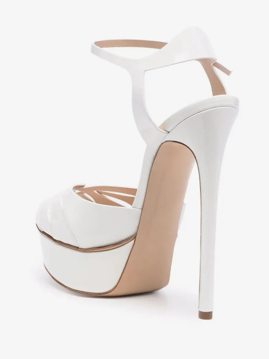 Chaussures femme plateforme talon haut sandales boucle régalable