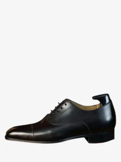 Chaussures habillées pour homme chaussures de mariage formelles en cuir à bout carré de qualité