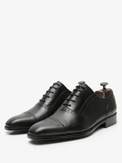 Chaussures habillées pour homme Chaussures de mariage Oxford en cuir à bout carré fantastiques