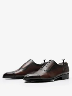Chaussures habillées pour homme Chaussures de mariage Oxford en cuir à bout carré fantastiques