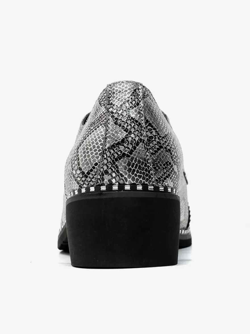 Chaussures habillées pour homme en cuir PU de qualité à bout pointu et sangle réglable