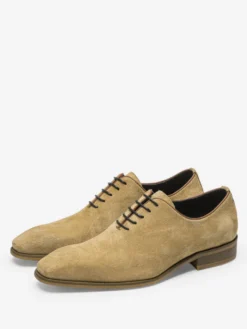 Chaussures habillées pour homme élégantes à bout rond en cuir