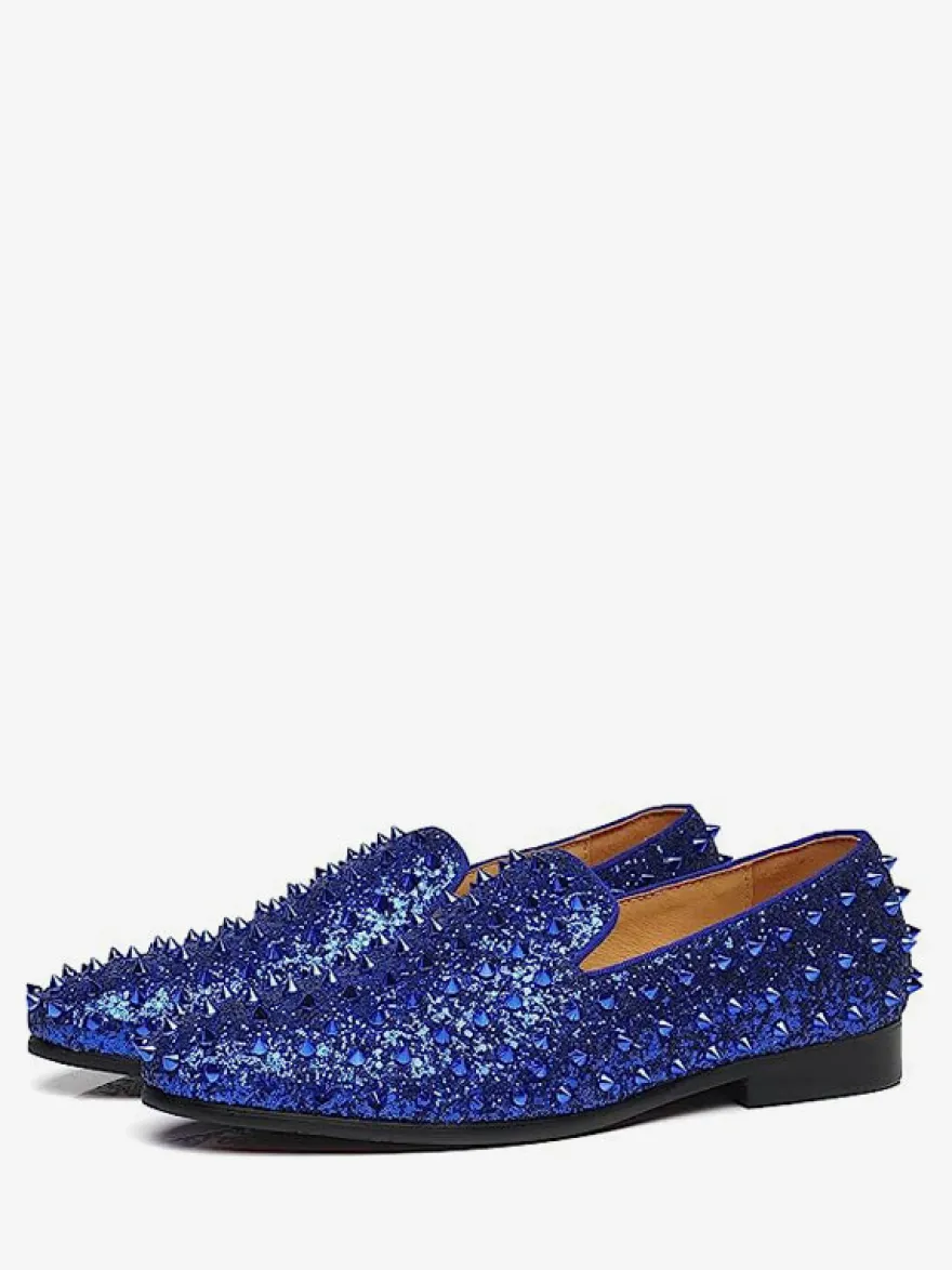 Chaussures Mocassins Pour Hommes Rivets Slip-On
