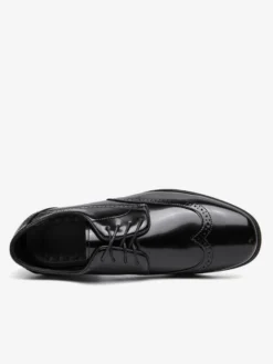 Chaussures Oxford pour hommes bout rond lacets décontractées