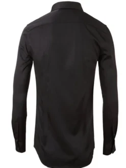 Chemise décontractée pour homme Col rabattu Chemises décontractées blanches amovibles pour hommes