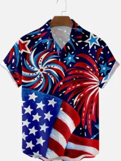 Chemise décontractée pour hommes col rabattu chemises pour hommes nues imprimées à revers décontractés