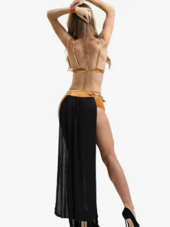 Chemise de nuit sexy pour femmes sous-vêtements arabes sexy jupe longue costume d'Halloween