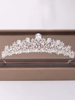 coiffe de mariage diadème accessoires de cheveux de mariée en métal