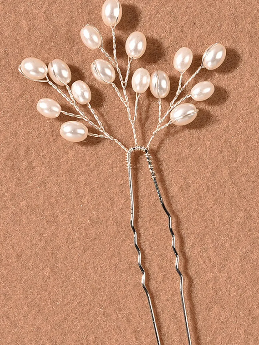 Coiffe de mariage en métal accessoires pour cheveux pour mariée