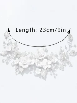 Coiffes Accessoires de cheveux en métal de mariage pour la mariée