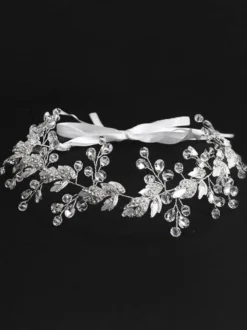 Coiffure de mariage Accessoires de cheveux de feuille de métal